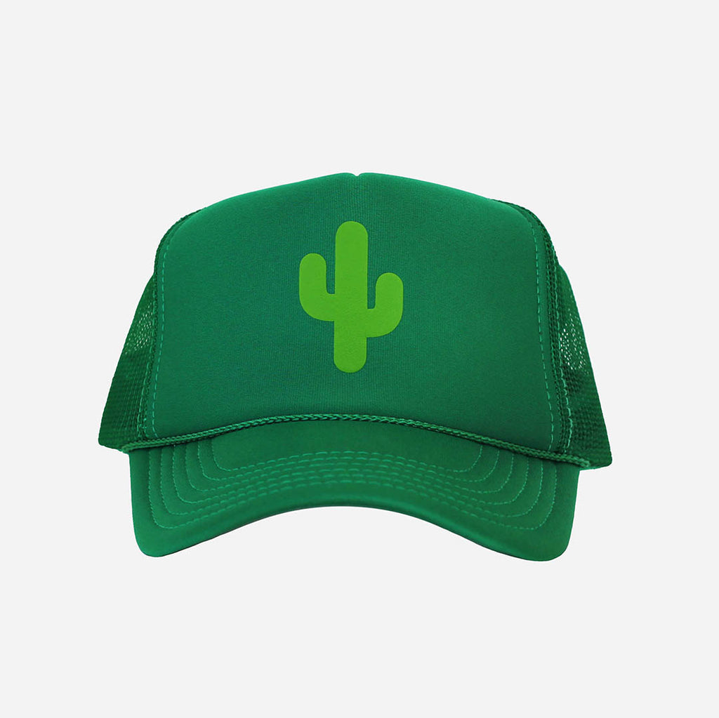 Puffy Cactus Trucker Hat – Uptown Hippie