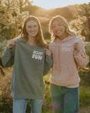Desert Bum Floaty Sweatshirt (Grey)