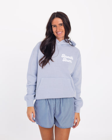 Beach Bum Sweatshirt (Light Blue)