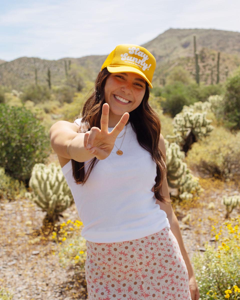 Stay Sunny Trucker Hat