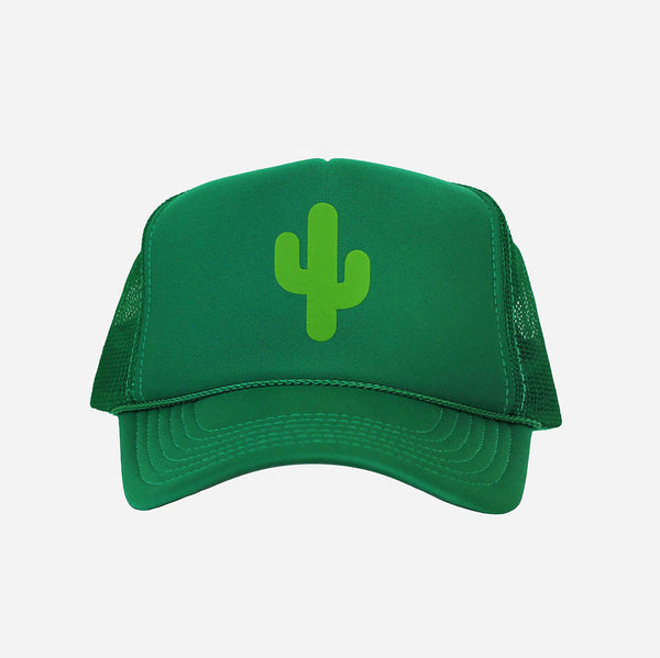 Puffy Cactus Trucker Hat – Uptown Hippie
