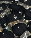 Cactus Snapback Hat | Midnight Camo