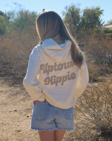 Uptown Hippie Sweatshirt | Faded Cream