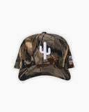 Camo Cactus Snapback Hat