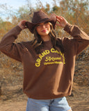 Grand Canyon Crewneck | Espresso