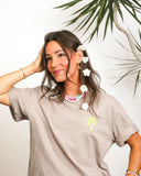 Palm Box Fit Shirt | Taupe
