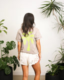 Palm Box Fit Shirt | Taupe