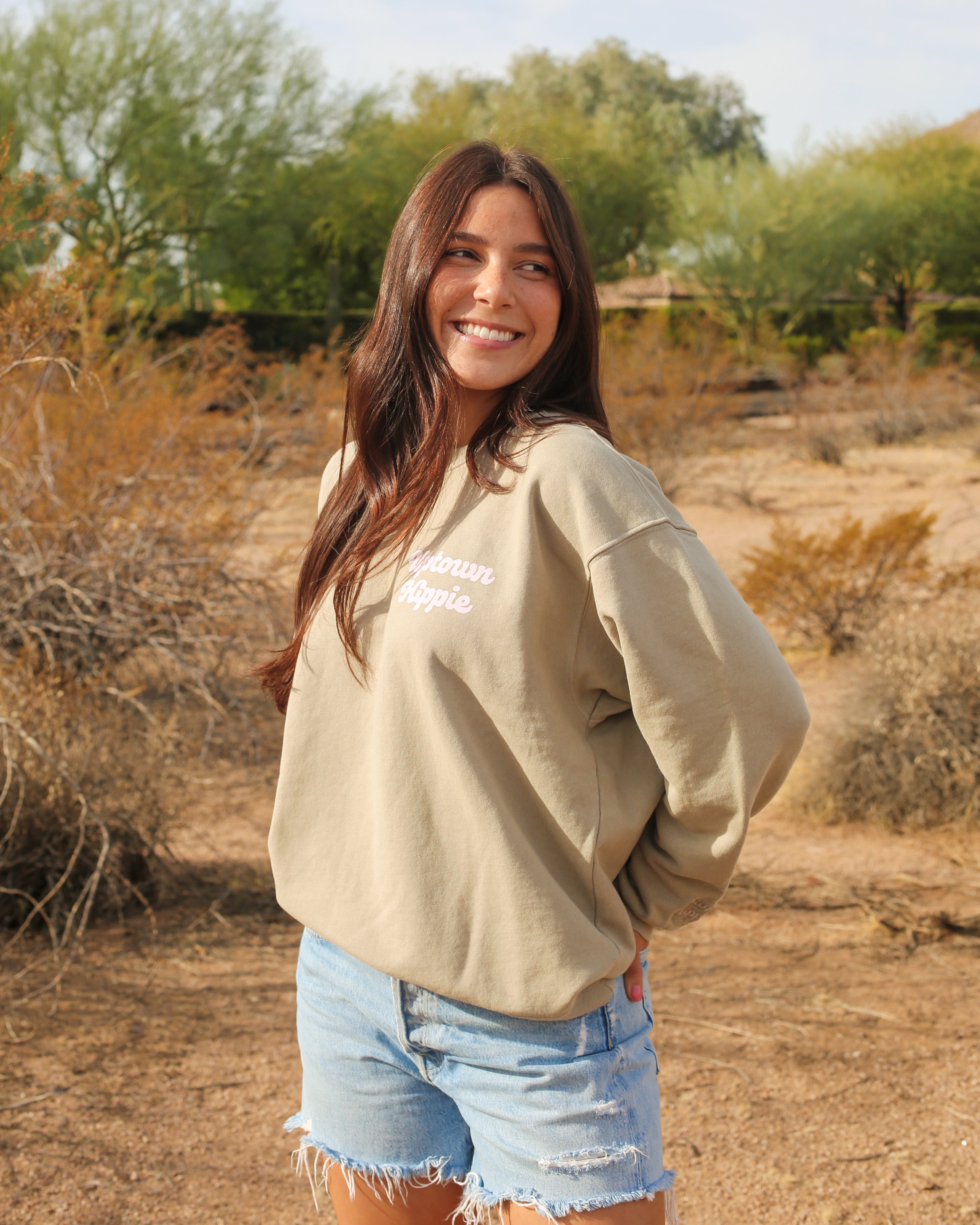Uptown Hippie Crewneck | Dune