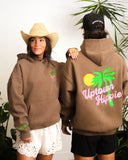 Uptown Palm Hoodie | Espresso