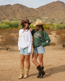 Western Uptown Hippie Crewneck | Country Club