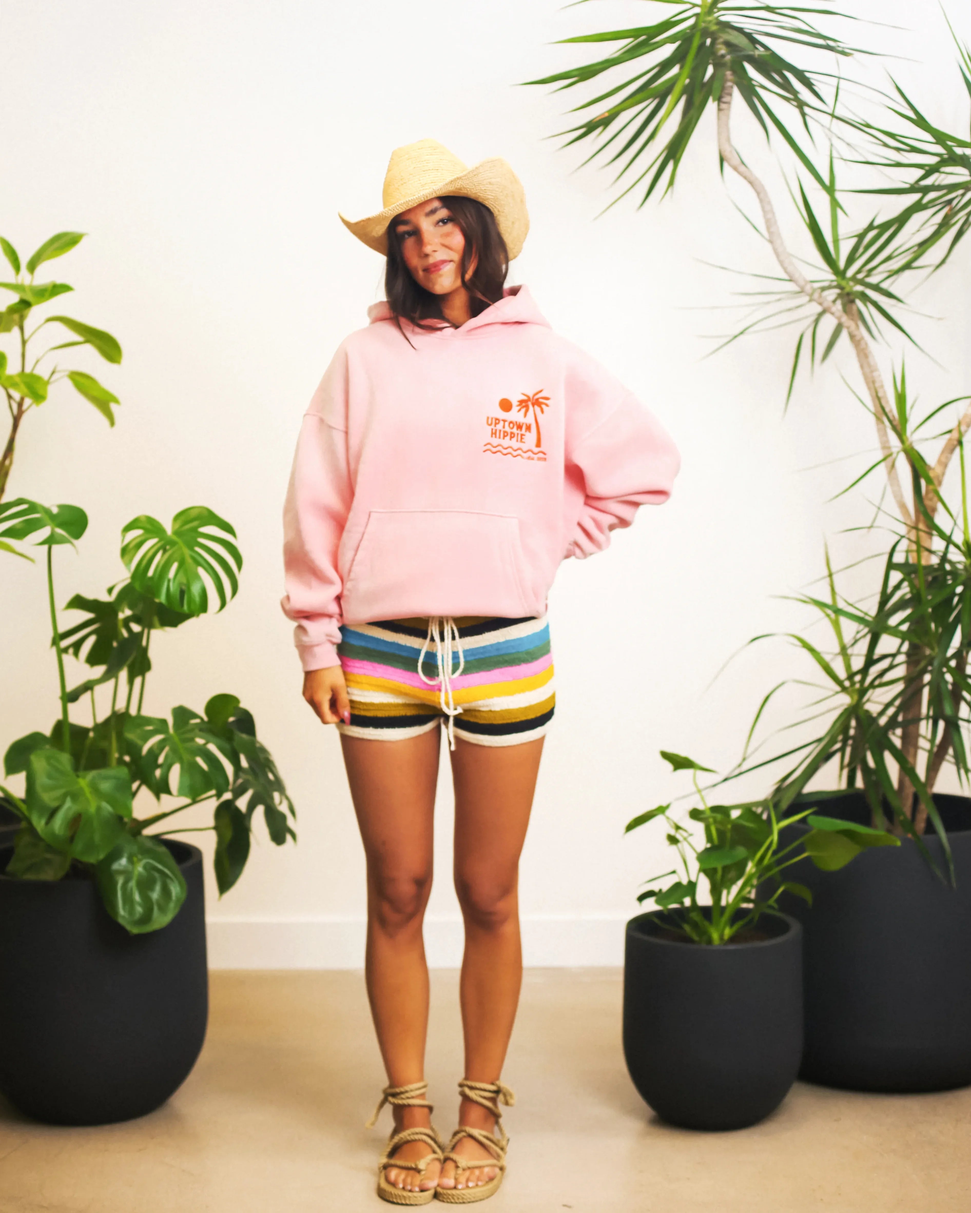 Paradise Sweatshirt | Light Pink