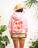 Paradise Hoodie| Light Pink
