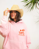 Paradise Hoodie| Light Pink
