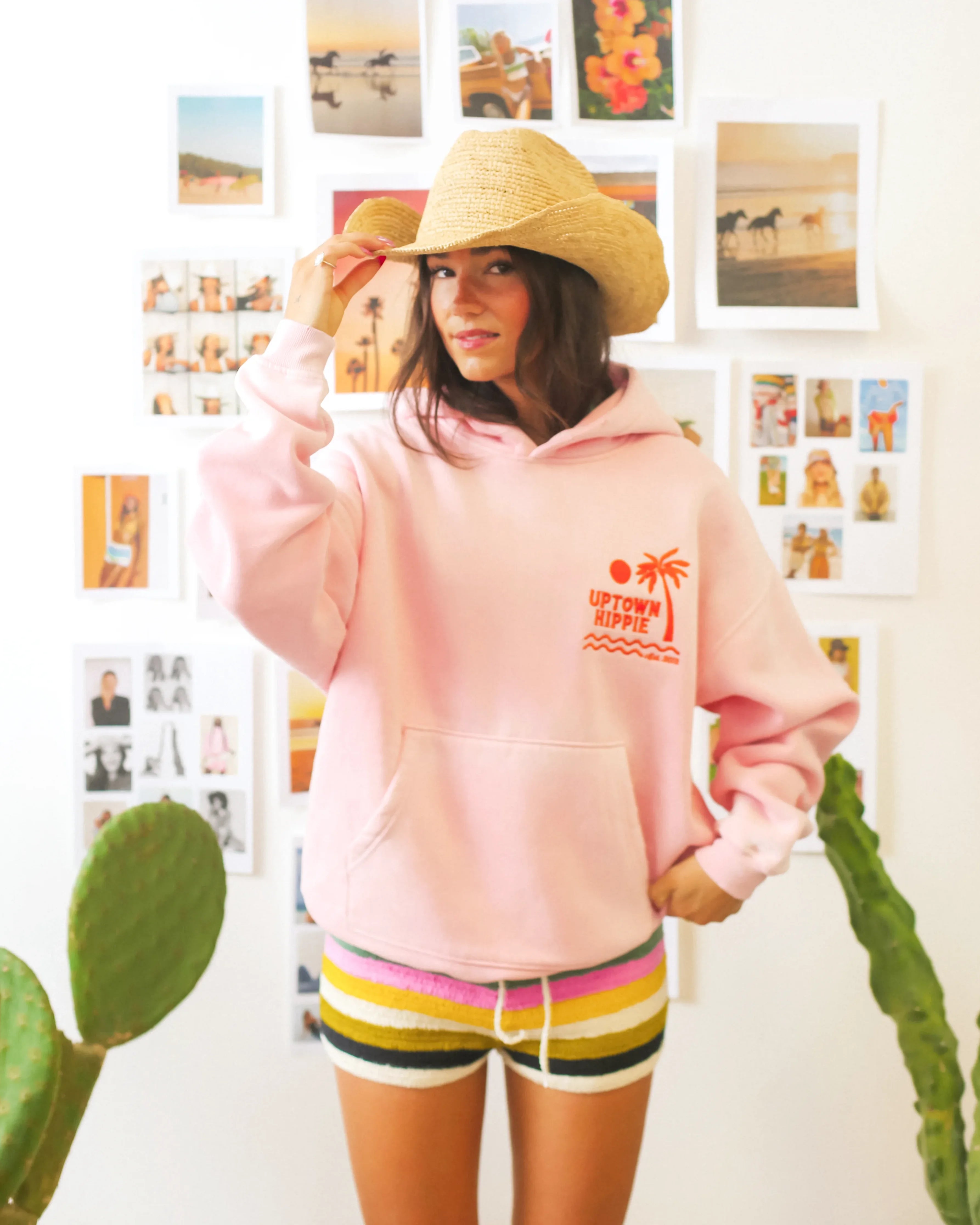 Paradise Sweatshirt | Light Pink