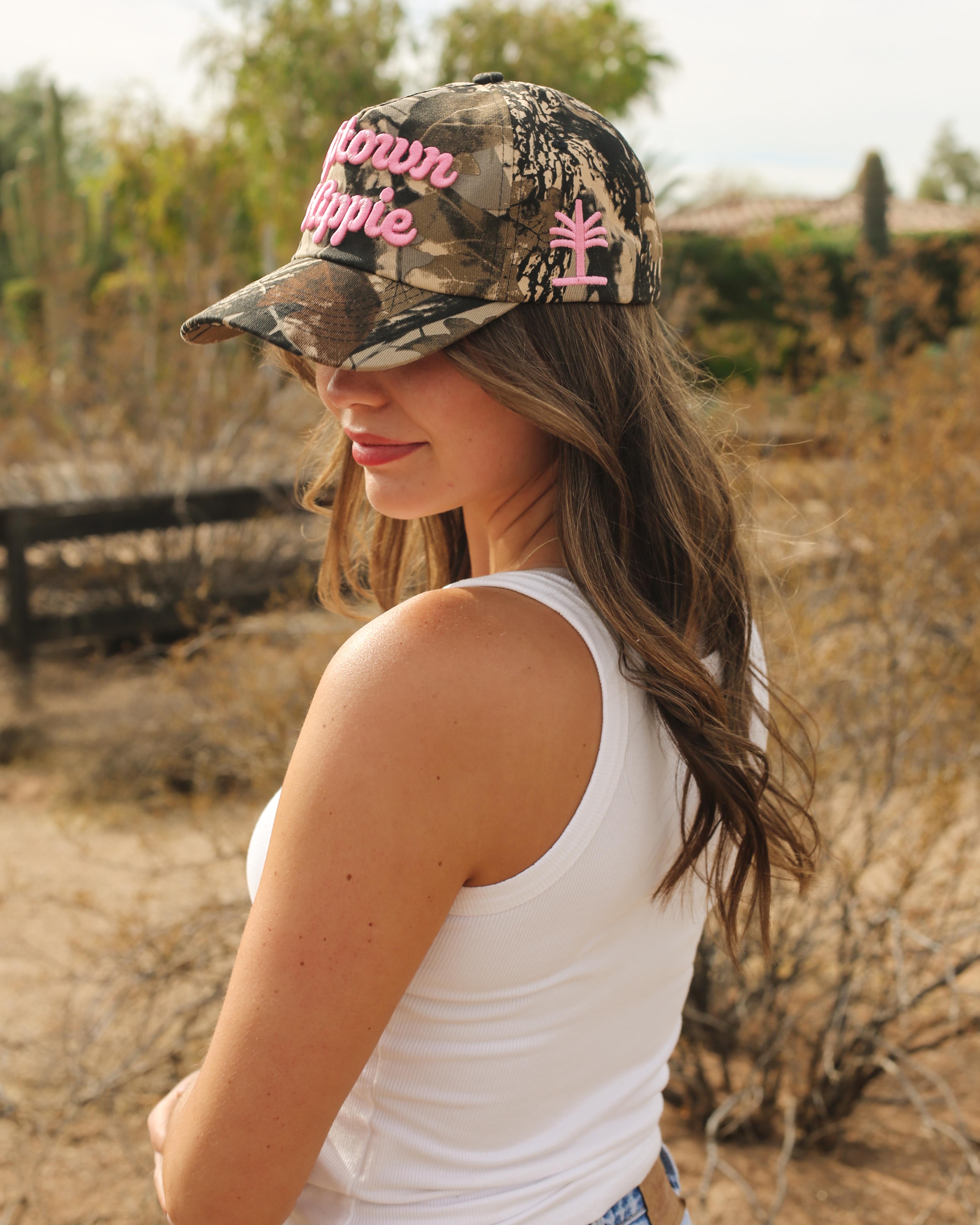 Uptown Hippie Woodland Camo Snapback Hat