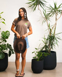 Uptown Palm Shirt | Espresso
