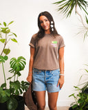 Uptown Palm Shirt | Espresso