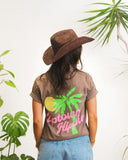 Uptown Palm Shirt | Espresso