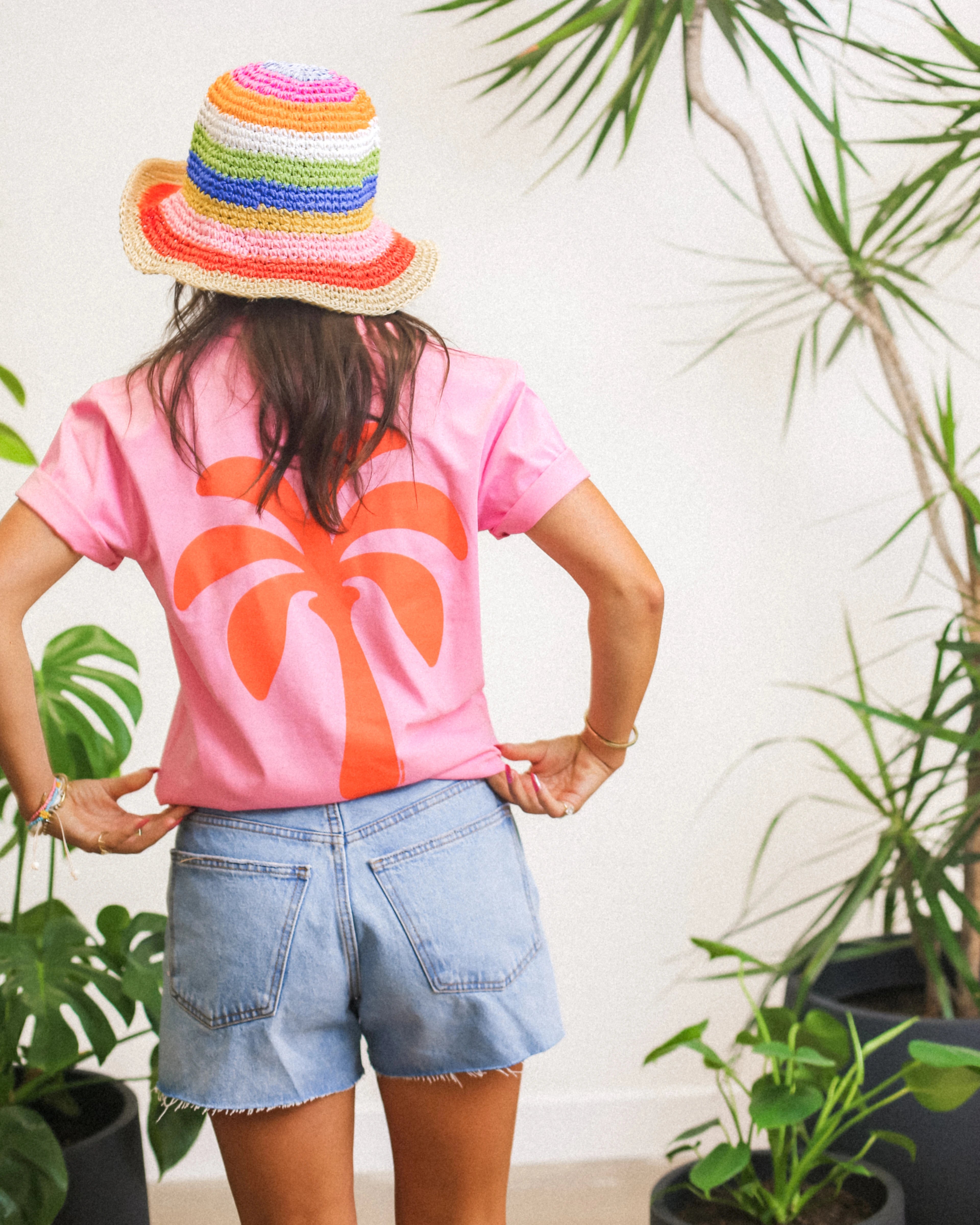 Palm Shirt | Hibiscus