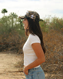 Uptown Hippie Woodland Camo Snapback Hat