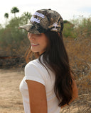 Uptown Hippie Woodland Camo Snapback Hat