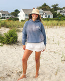 Wild Horses Hoodie | Faded Blue