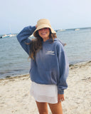 Wild Horses Hoodie | Faded Blue