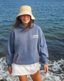 Wild Horses Hoodie | Faded Blue