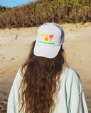 Rasta Palms Trucker Hat