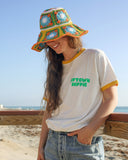 Palm Tree Ringer Shirt