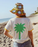 Palm Tree Ringer Shirt