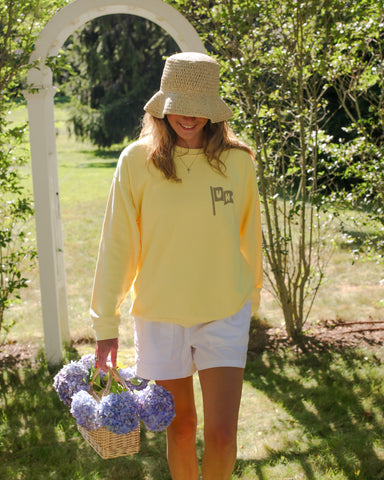UH Flag Crewneck | Butter