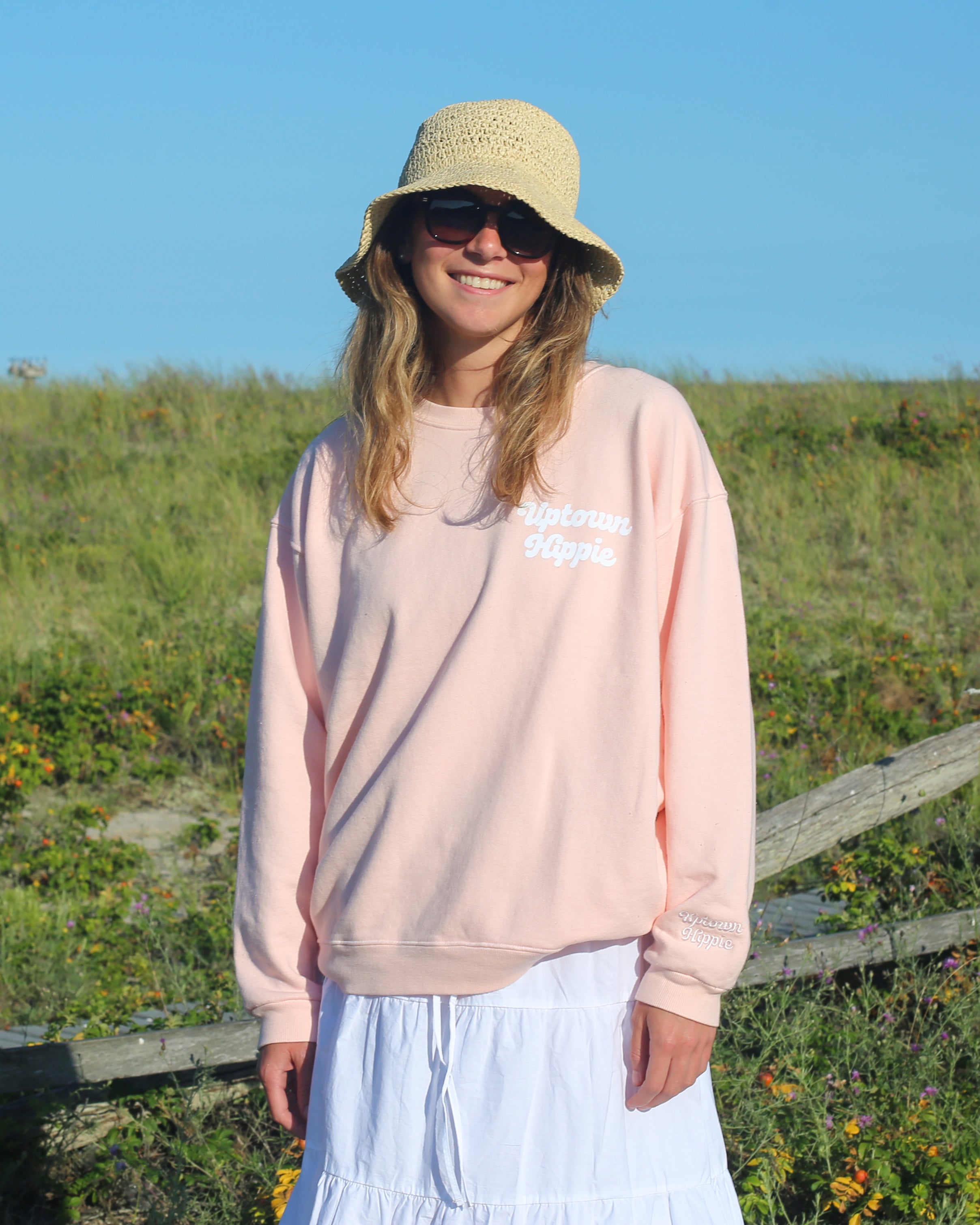 Uptown Hippie Crewneck | Blossom