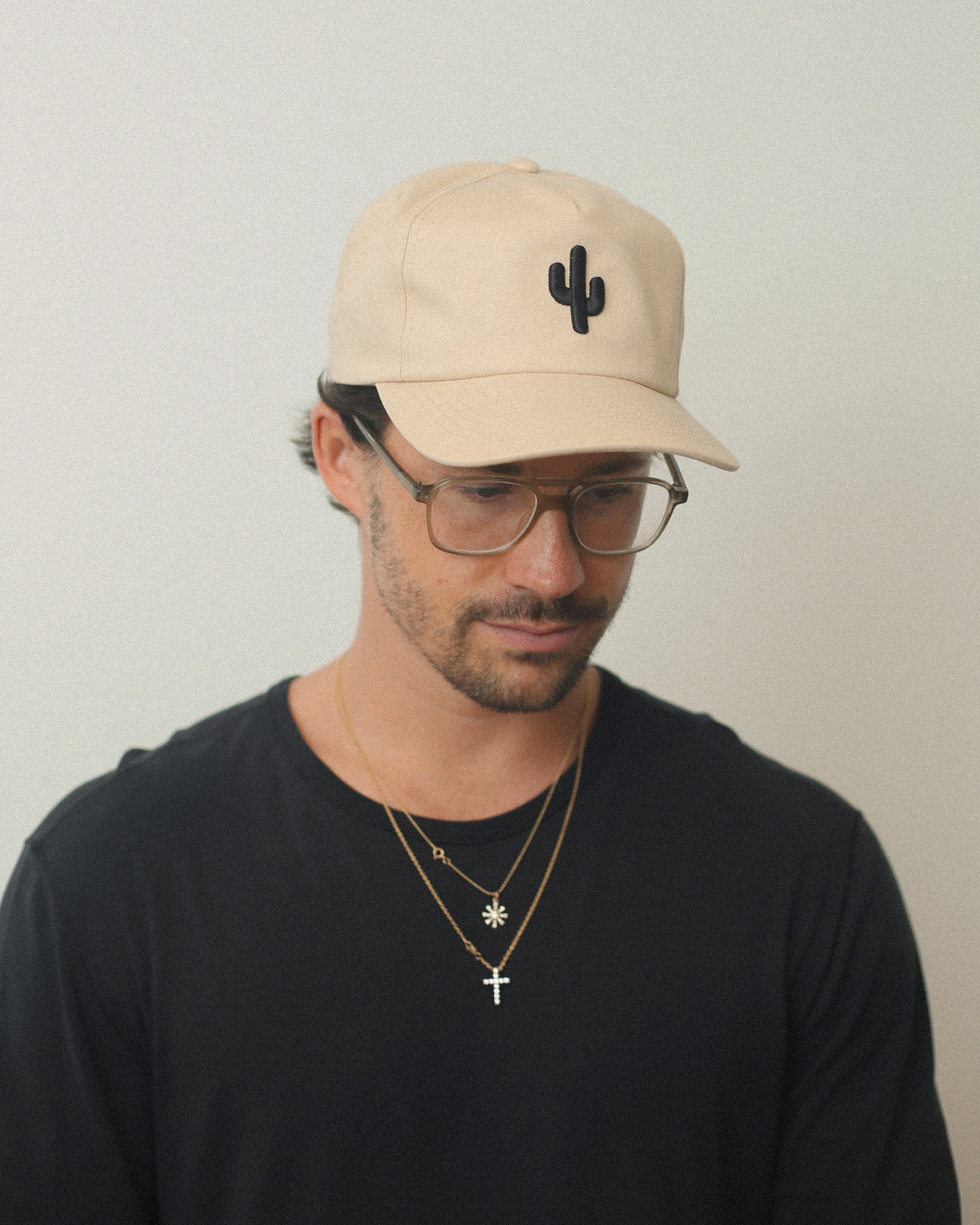 Cactus Unstructured Snapback Hat
