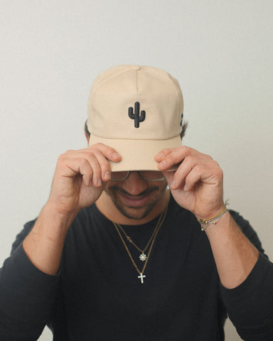 Cactus Unstructured Snapback Hat