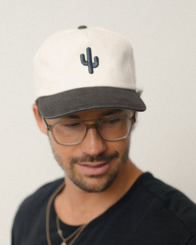 Cactus Unstructured Snapback Hat
