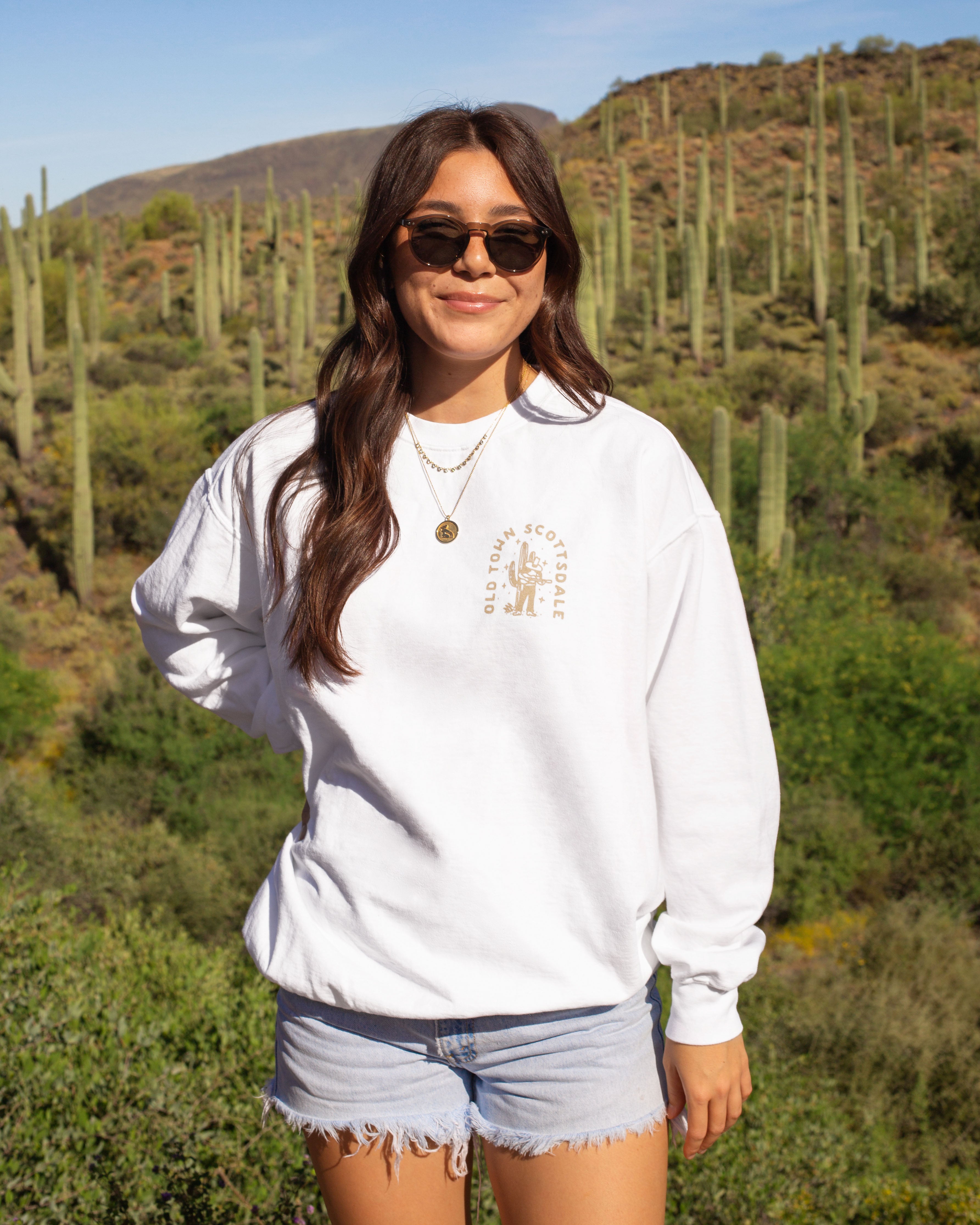 Old Town Cowboy Crewneck Sweatshirt