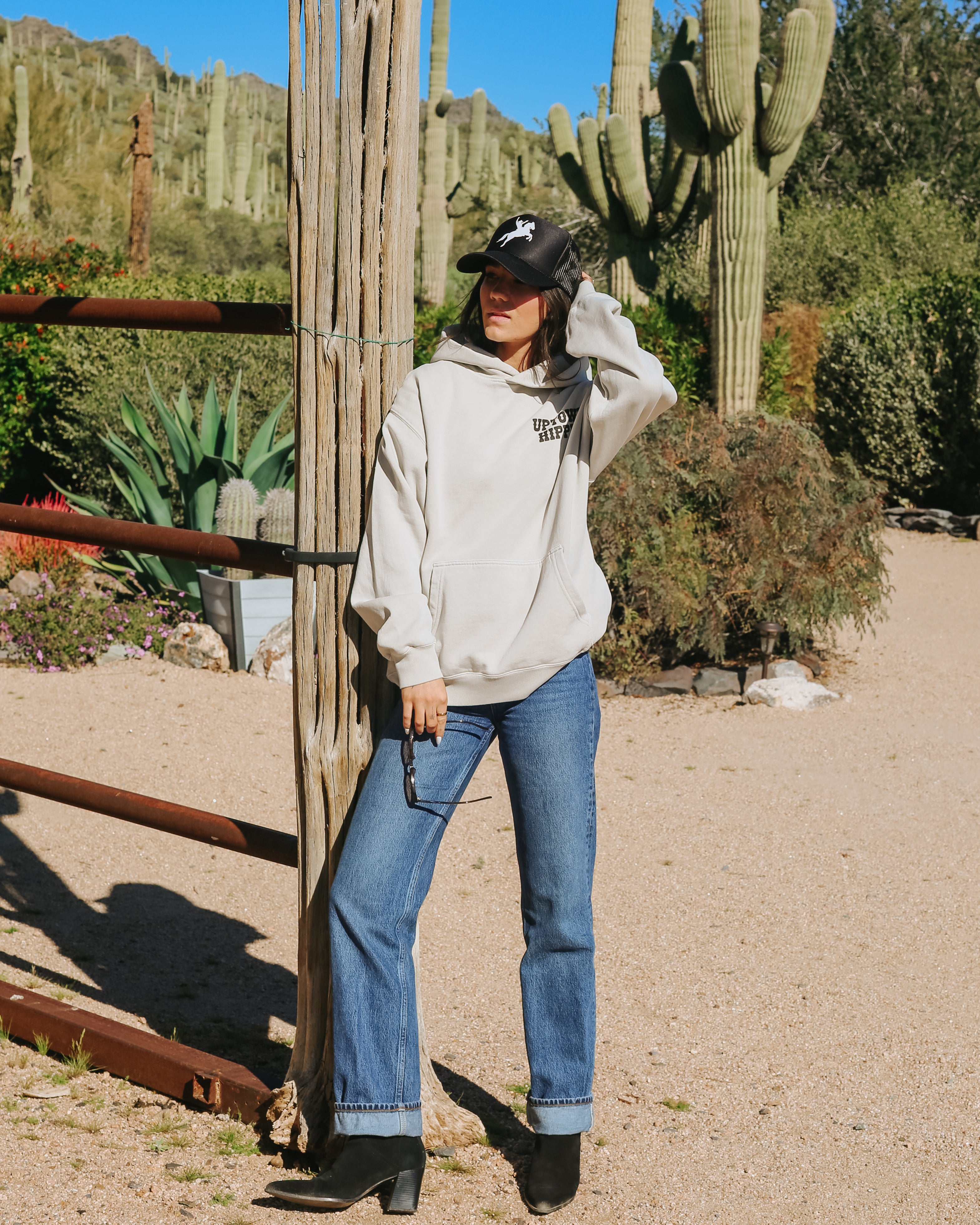 Carefree Cowboy Sweatshirt | Natural