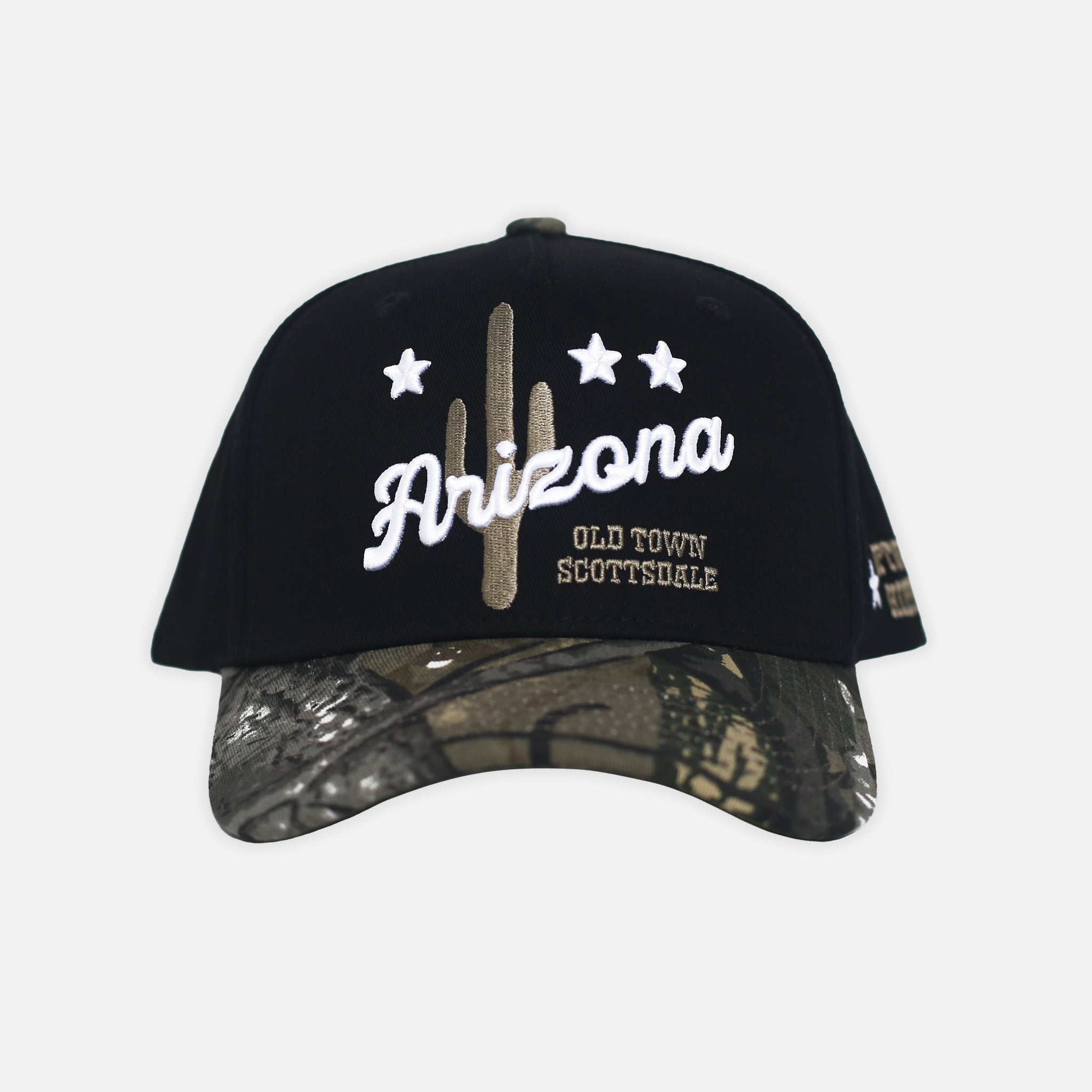 Arizona Saguaro Snapback Hat | Midnight Camo