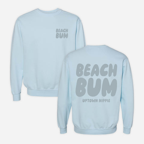 Beach Bum Floaty Sweatshirt (Light Blue)