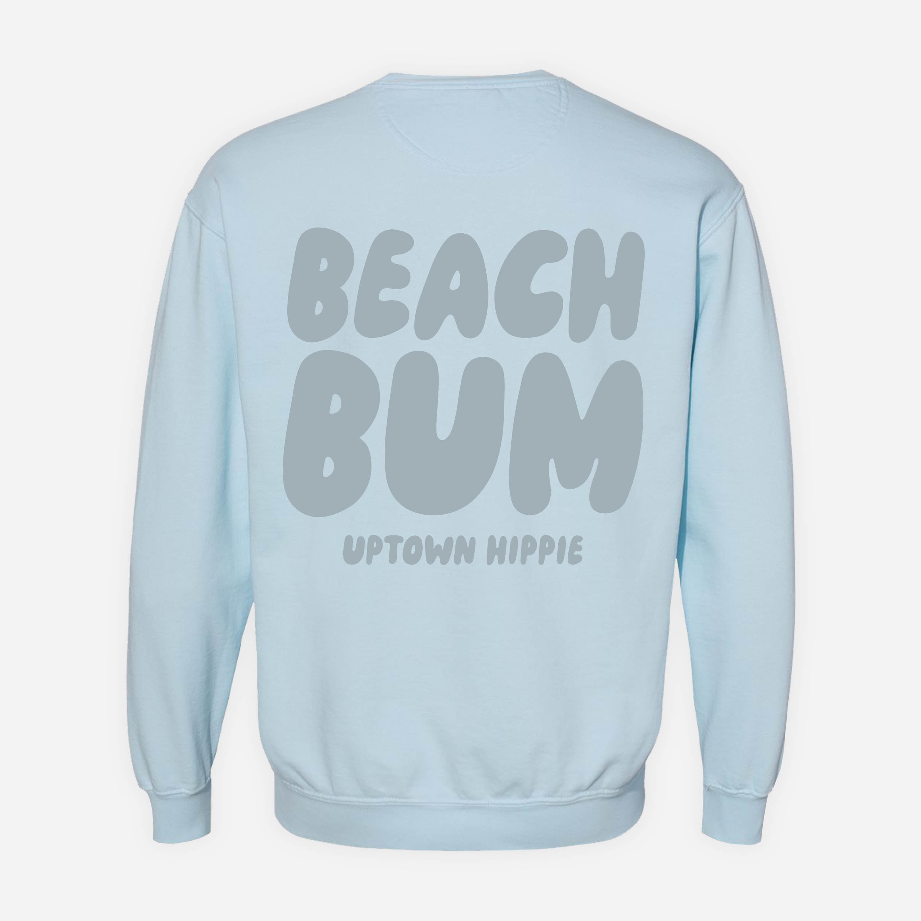 Beach Bum Floaty Sweatshirt (Light Blue)