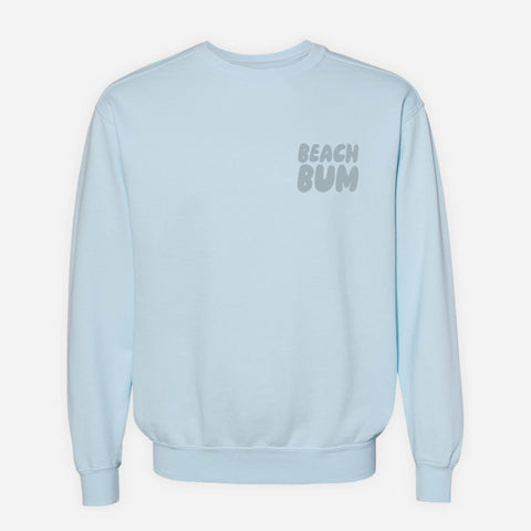 Beach Bum Floaty Sweatshirt (Light Blue)