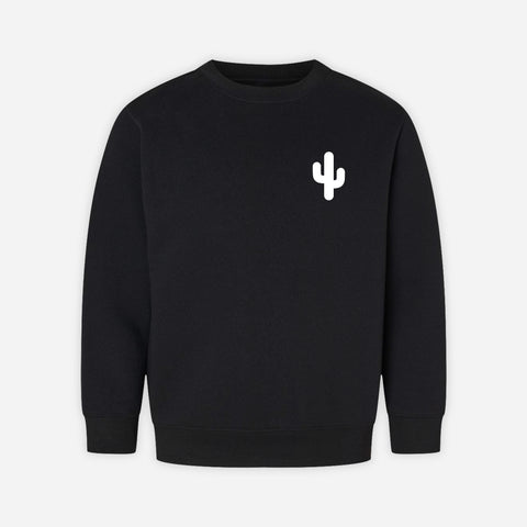 Children's Cactus Sweatshirt (Black)