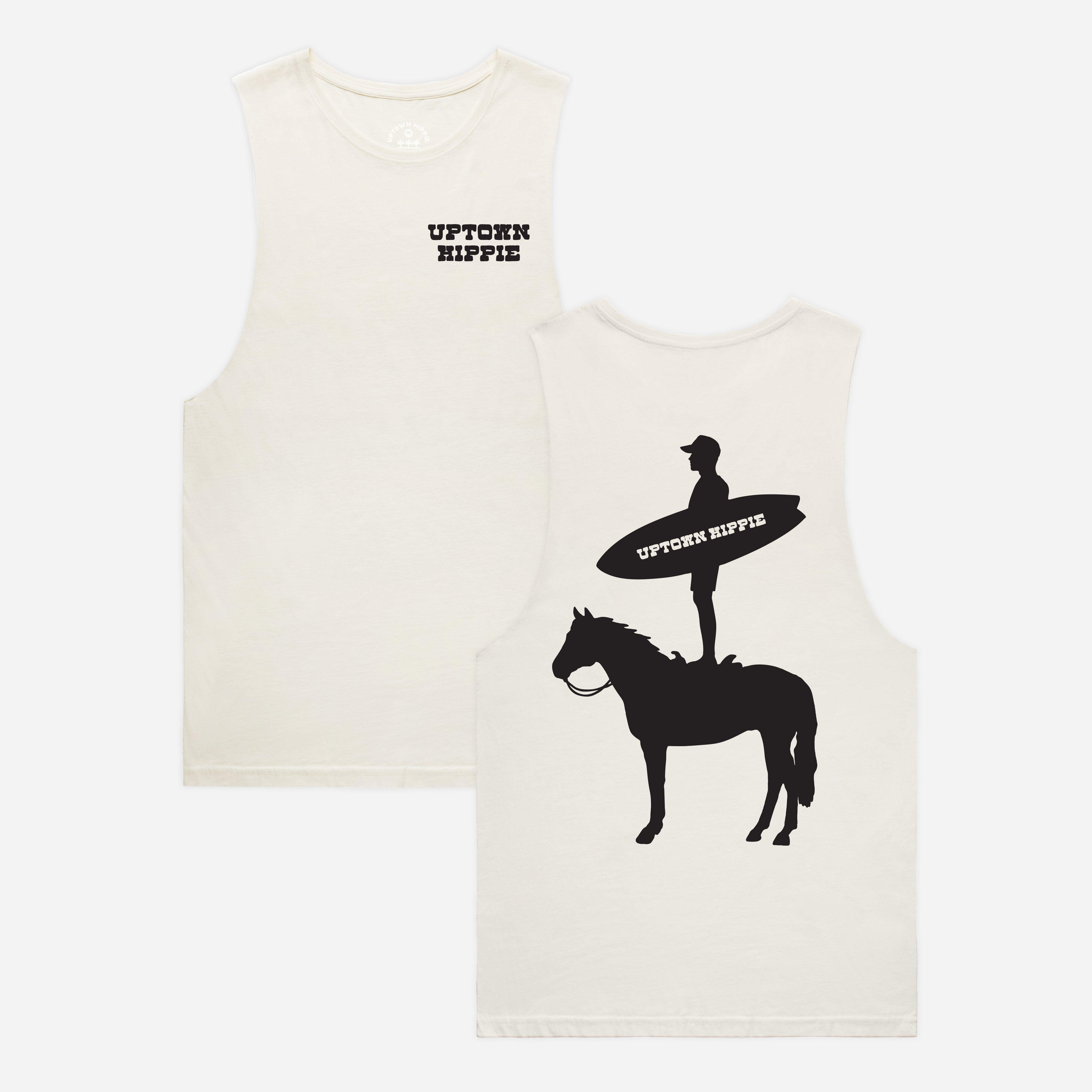 Coastal Cowboy Tank | Ecru
