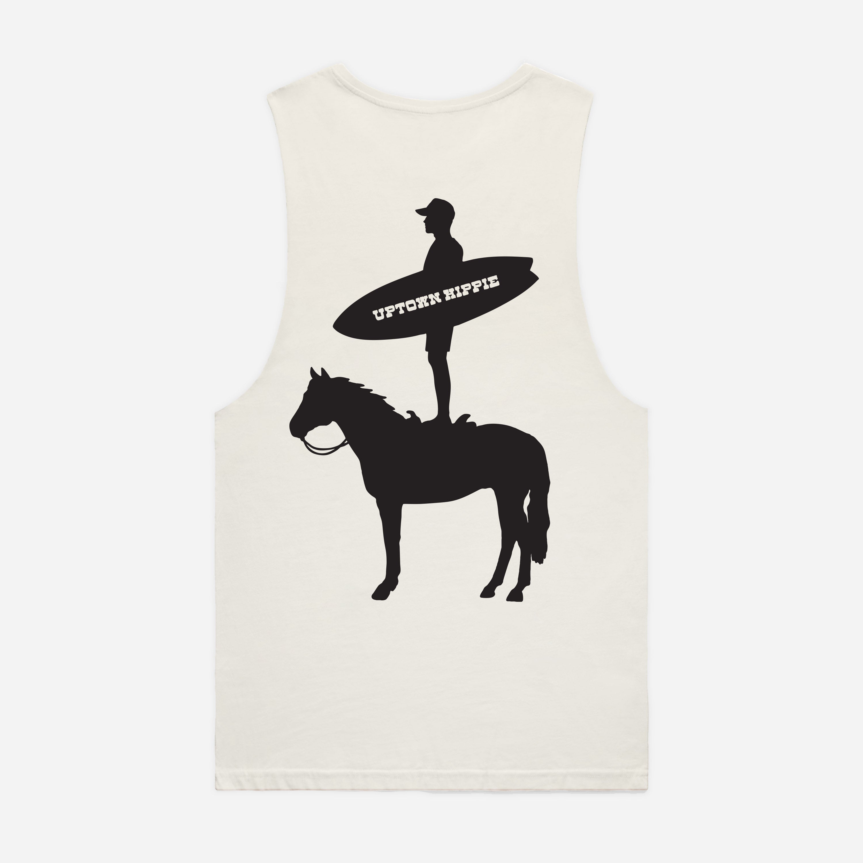 Coastal Cowboy Tank | Ecru