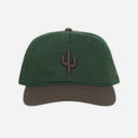 Cactus Unstructured Snapback Hat