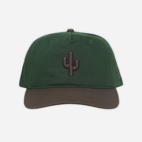 Cactus Unstructured Snapback Hat