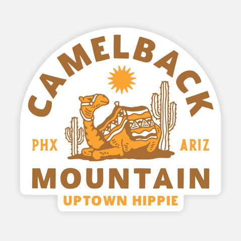 Vintage Camelback Mountain Sticker