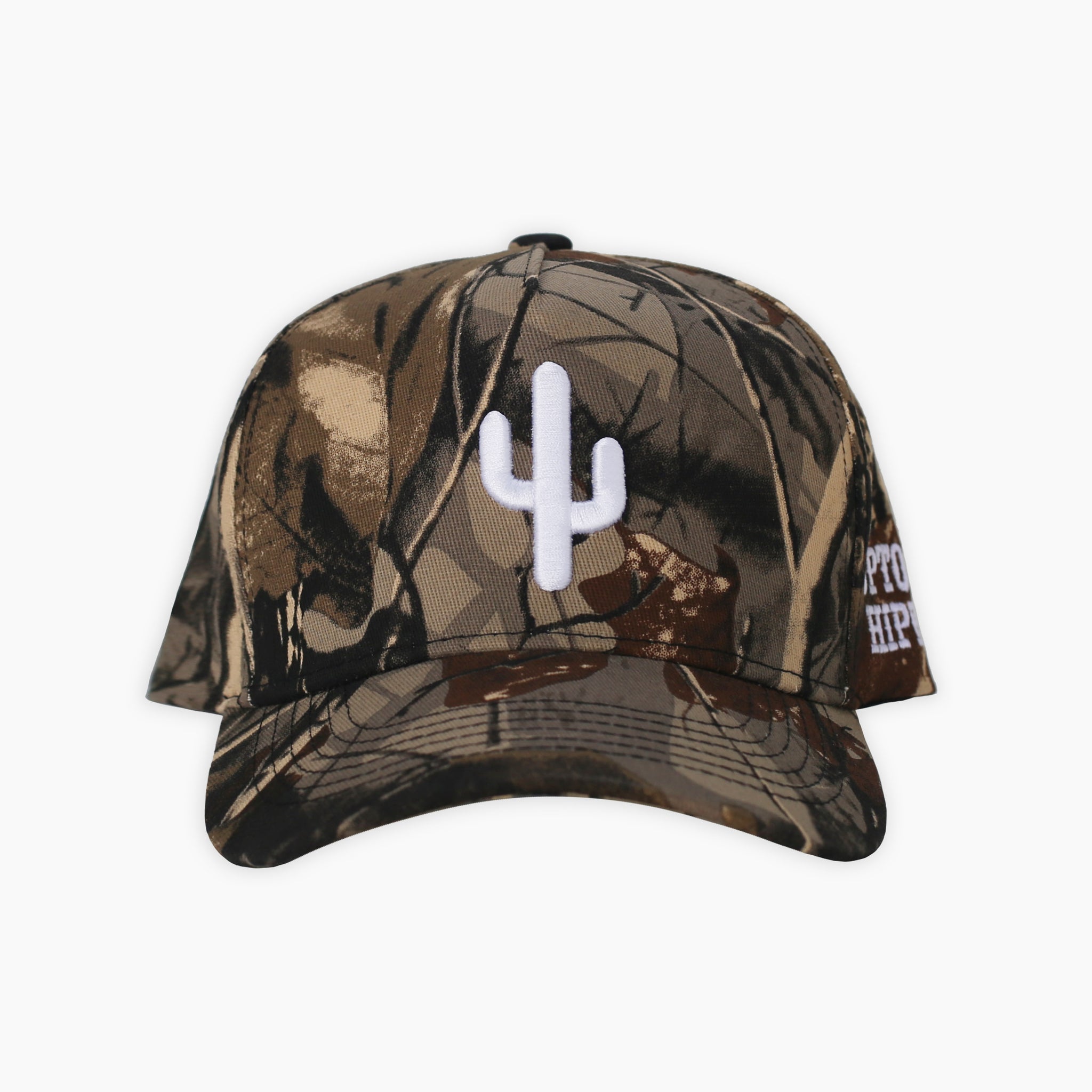 Camo Cactus Snapback Hat