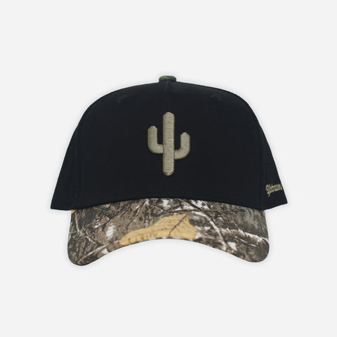 Cactus Snapback Hat | Midnight Camo